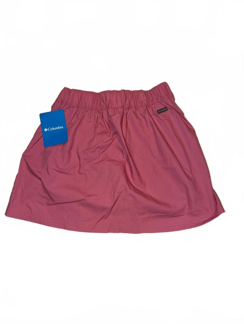 Columbia Girls Pink Elastic Waist Skirt with Shorts